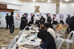 برگزاری ورکشاب در ششمین کنگره اربعینی اصحاب الحسین درشهرکوفه کشورعراق با حضورسرکارخانم خدادادی از اساتید گرافیک آموزشکده دختران نجف آباد 6