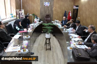برگزاری نشست تخصصی کارگروه دبیران انجمن های علمی دانشجویان دانشگاه فنی و حرفه ای استان اصفهان درآموزشکده دختران نجف آباد  2