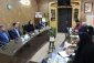 مدیر عامل سازمان فرهنگی،اجتماعی و ورزشی شهرداری نجف آبادآقای مهندس فردوس با ریاست واساتیدگروه هنری  آموزشکده دختران نجف آباد دیدار وگفتگو نمودند