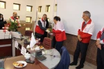 آیین نکوداشت خدمات داوطلبانه و تجلیل از داوطلبان جمعیت هلال احمر شهرستان نجف آباد در سالن کنفرانس  دانشکده فنی وحرفه ای دختران نجف آباد بر گزار شد و دفتر کانون داوطلبان دانشکده سمیه نیز افتتاح شد. 2