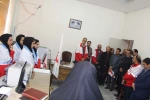 آیین نکوداشت خدمات داوطلبانه و تجلیل از داوطلبان جمعیت هلال احمر شهرستان نجف آباد در سالن کنفرانس  دانشکده فنی وحرفه ای دختران نجف آباد بر گزار شد و دفتر کانون داوطلبان دانشکده سمیه نیز افتتاح شد. 4