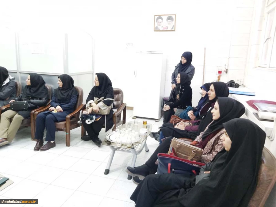 کارگاه آموزشی آشنایی و مراقبت از بیماری آنفولانزا توسط سرکار خانم دکتر نادری نژاد از شبکه بهداشت و درمان شهرستان نجف آباد در دانشکده فنی سمیه نجف آباد برگزار شد. 4