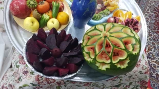 برگزاری مراسم شب یلدا در خوابگاه دانشجویی دانشکده فنی و حرفه ای دختران نجف آباد (سمیه) 4