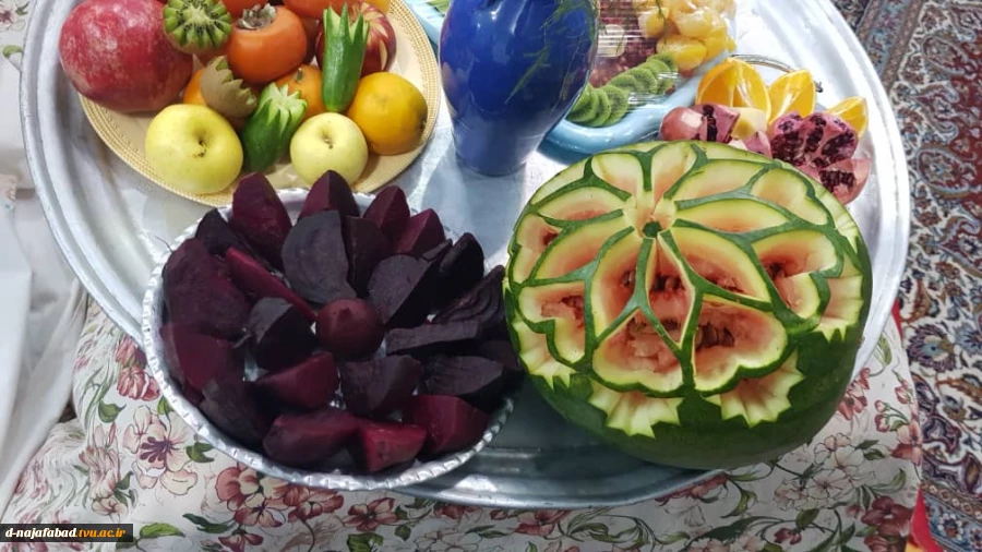 برگزاری مراسم شب یلدا در خوابگاه دانشجویی دانشکده فنی و حرفه ای دختران نجف آباد (سمیه) 4
