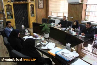 دیدار و گفتگو مرکز فنی و حرفه ای نجف آباد با رییس دانشکده سمیه 3