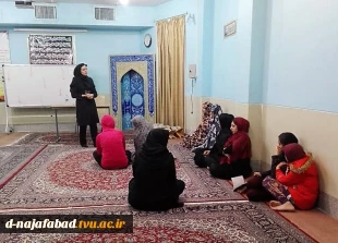 کارگاه آموزشی آرامش در ایام امتحانات برای دانشجویان خوابگاهی در خوابگاه 2