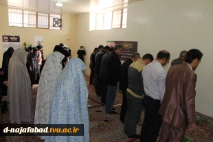 مراسم بزرگداشت یاد و خاطره سردار شهید سپهبد حاج قاسم سلیمانی در دانشکده سمیه نجف آباد برگزار شد. 4