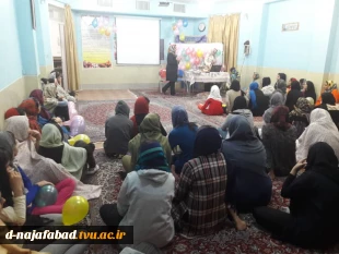جشن میلاد حضرت فاطمه زهرا (س)، روز زن  و روز مادر در خوابگاه دختران دانشکده فنی و حرفه ای دختران نجف آباد (سمیه) برگزار شد. 2