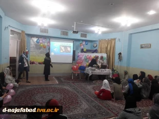 جشن میلاد حضرت فاطمه زهرا (س)، روز زن  و روز مادر در خوابگاه دختران دانشکده فنی و حرفه ای دختران نجف آباد (سمیه) برگزار شد. 5