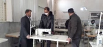 دوخت و آماده سازی ماسک دو لایه در آموزشکده فنی و حرفه ای دختران نجف آباد 8
