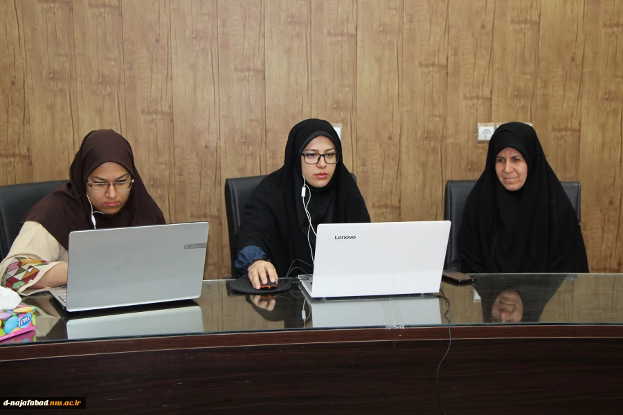 وبینار آشنایی با نرم افزار طراحی ولباس والگو کشی در آموزشکده فنی وحرفه ای دختران نجف آباد   3