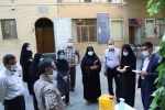بازدید معاون شبکه بهداشت ودرمان شهرستان و همراهان ازسالن های برگزاری آزمون های سازمان سنجش در آموزشکده فنی وحرفه ای دختران نجف آباد 2بازدید معاون شبکه بهداشت ودرمان شهرستان و همراهان ازسالن های برگزاری آزمون های سازمان سنجش در آموزشکده فنی وحرفه ای دختران