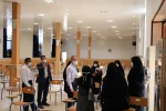 بازدید معاون شبکه بهداشت ودرمان شهرستان و همراهان ازسالن های برگزاری آزمون های سازمان سنجش در آموزشکده فنی وحرفه ای دختران نجف آباد 9