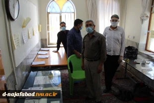 پیام تقدیر وتشکر نماینده گان سازمان سنجش  برگزاری آزمون کارشناسی ارشد سال  1399 3