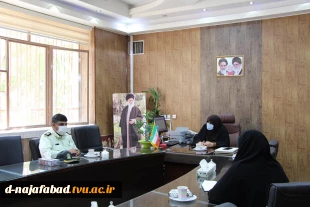 جلسه هماهنگی وادامه همکاری دراجرای برنامه‌های هفته نیروی انتظامی سال ۹۹ 4