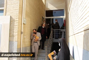 بازدید ریاست دانشگاه فنی وحرفه ای استان اصفهان از کارگاه ها ،خوابگاه وطرح های عمرانی وتوسعه آموزشکده دختران نجف اباد 10