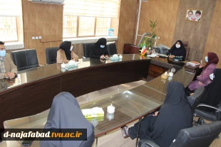 از اساتید گروه آموزش مجازی دختران نجف آباد تقدیر گردید 5