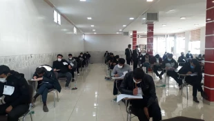 هشتمین آزمون استخدامی متمرکز دستگاه های اجرایی به میزبانی آموزشکده دختران نجف آباد برگزار شد 7