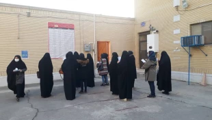 هشتمین آزمون استخدامی متمرکز دستگاه های اجرایی به میزبانی آموزشکده دختران نجف آباد برگزار شد 11