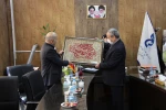بازدید ریاست دانشگاه فنی وحرفه ای کشور جناب آقای دکتر صالحی عمران از آموزشکده دختران نجف آباد 10