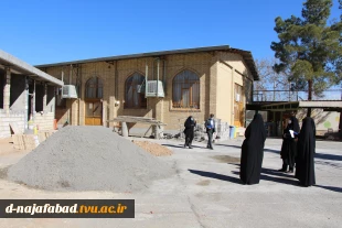 جانشین بسیج اساتید استان اصفهان با بسیج اساتید آموزشکده دختران نجف اباد دیدار وگفتگو نمودند 5