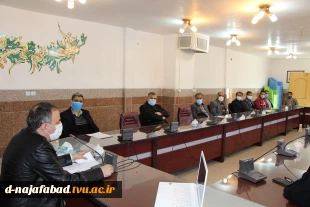 برگزاری آزمون دکتری نیمه متمرکز در آموزشکده وحرفه ای دختران نجف آباد 7