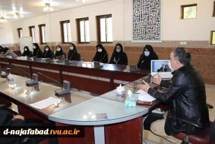 برگزاری آزمون دکتری نیمه متمرکز در آموزشکده وحرفه ای دختران نجف آباد 8