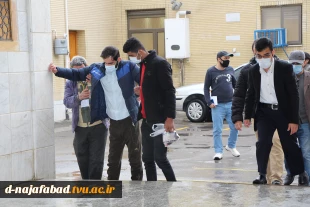 برگزاری آزمون دکتری نیمه متمرکز در آموزشکده وحرفه ای دختران نجف آباد 14