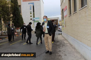 برگزاری آزمون دکتری نیمه متمرکز در آموزشکده وحرفه ای دختران نجف آباد 16