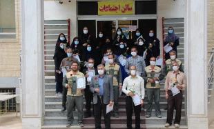 برگزاری بزرگداشت سالروز شهادت استاد مرتضی مطهری وگرامیداشت مقام معلم در آموزشکده فنی و حرفه ای دختران نجف آباد 4
