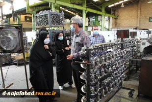 بازدید ریاست آموزشکده از مجموعه صنعتی دارکوب 8