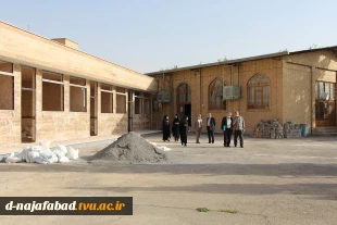 بازدید  هیات نظارت، ارزیابی و تضمین کیفی دانشگاه فنی وحرفه ای وهمراهان از آموزشکده دختران نجف آباد 6