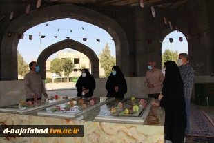 مراسم غبار روبی وعطر افشانی یادمان شهدای غواص امیر آباد 3