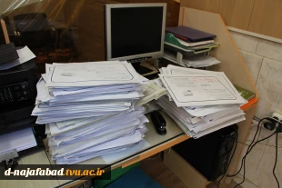 ثبت نام دانشجویان پذیرفته شده کاردانی و کارشناسی سال 1400درختران نجف آباد 6