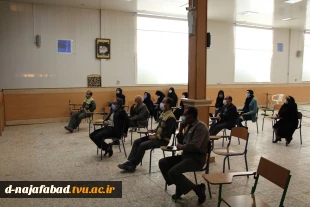 بمناسبت هفته تربیت بدنی کارگاه آموزشی آرگونومی  کار درمحیط اداری وحرکات اصلاحی برگزار شد 3