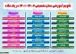 تقویم آموزشی سال تحصیلی 1402-1401