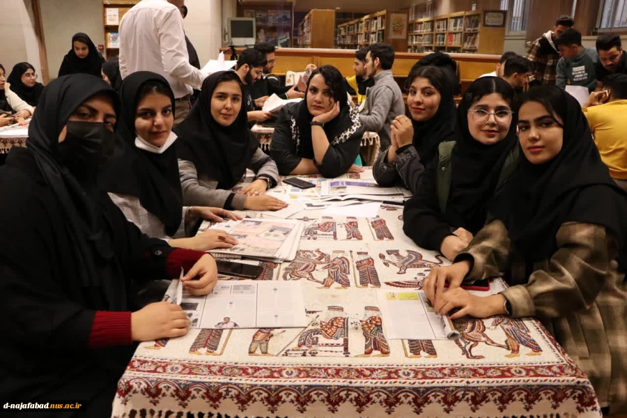 مسابقه تیم سازی دانشگاه فنی وحرفه ای استان اصفهان   برگزار شد   
کسب مقام دوم دانشجویان آموزشکده دختران نجف اباد در مسابقات تیم سازی دانشگاه فنی و حرفه ای استان اصفهان 
 4