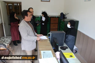 بازدید هیات نظارت و ارزیابی وزارت علوم در استان اصفهان از آموزشکده فنی دختران
نجف آباد 
 5