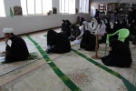 مراسم سالروز شهادت بزرگ بانوی اسلام حضرت فاطمه زهرا(س) بهمراه قرائت حدیث شریف کساء در آموزشکده  فنی و حرفه ای دختران نجف آباد 4