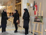 مراسم سالروز شهادت بزرگ بانوی اسلام حضرت فاطمه زهرا(س) بهمراه قرائت حدیث شریف کساء در آموزشکده  فنی و حرفه ای دختران نجف آباد 5