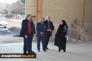 نماینده مردم شهرستان نجف آباد در مجلس شورای اسلامی با رئیس دانشگاه فنی وحرفه ای استان و ریاست آموزشکده دختران نجف آباد با دیدار و گفتگو کرد  9