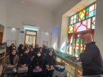 دیدار وگفتگو گروه پژوهش، کارآفرینی و ارتباط با صنعت آموزشکده دختران نجف آباد با آقای دکتر خسروی هیات علمی دانشگاه اصفهان و کارآفرینی نمونه کشوری  2