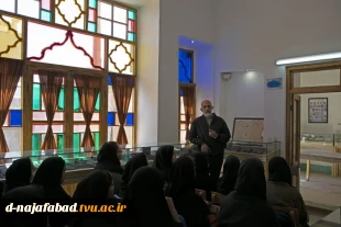 دیدار وگفتگو گروه پژوهش، کارآفرینی و ارتباط با صنعت آموزشکده دختران نجف آباد با آقای دکتر خسروی هیات علمی دانشگاه اصفهان و کارآفرینی نمونه کشوری  3