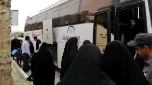 اعزام دانشجویان آموزشکده فنی وحرفه ای دختران نجف آباد به اردوی راهیان نور 1401 4