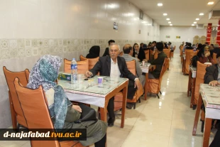 آیین تجلیل از پیشکسوتان بازنشسته وهمکاران گرامی  بهمراه ضیافت افطاری در آموزشکده فنی وحرفه ای دختران نجف آباد برگزار گردید 7