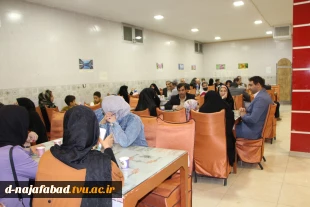 آیین تجلیل از پیشکسوتان بازنشسته وهمکاران گرامی  بهمراه ضیافت افطاری در آموزشکده فنی وحرفه ای دختران نجف آباد برگزار گردید 8