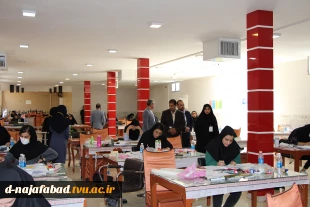 آزمون ورود به حرفه‌ی مهندسان در رشته طراحی معماری  در آموزشکده دختران نجف آباد برگزار شد 13