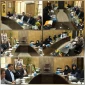 دیدار وگفتگو روسای مرکز فنی وحرفه ای ،اداره کار ورفاه اجتماعی ومدیر عامل شرکت کافه کسب وکارحری  شهرستان با ریاست آموزشکده ومعاونین دختران نجف آباد