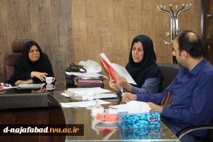 بازدید نماینده نظارت و ارزیابی وتضمین کیفیت دانشگاه فنی وحرفه ای استان اصفهان مبنی بر فرآیند بازگشایی و استقبال از دانشجویان آموزشکده دختران نجف آباد   4