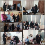 بمناسبت هفته دفاع مقدس نماینده بنیاد شهید شهرستان وهمراهان با چهار خانواده معظم شهدای هشت سال دفاع مقدس دیدارکردند. 2